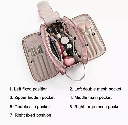 Sac de Maquillage Portable – Grande Capacité