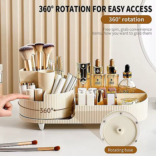 Organisateur de Maquillage Rotatif à 360°